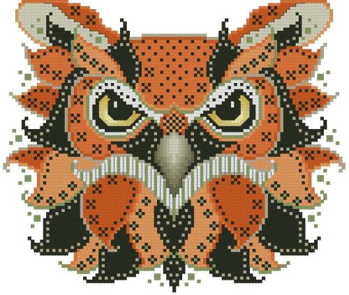(image for) Colorful Owls Edgar
